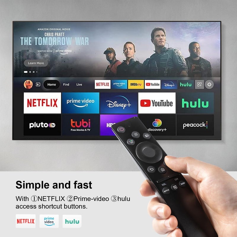 VTINVAN 【Pack of 3】 for Samsung tv Remote Replacement,Compatible with Samsung Smart tv Remote - Image 5